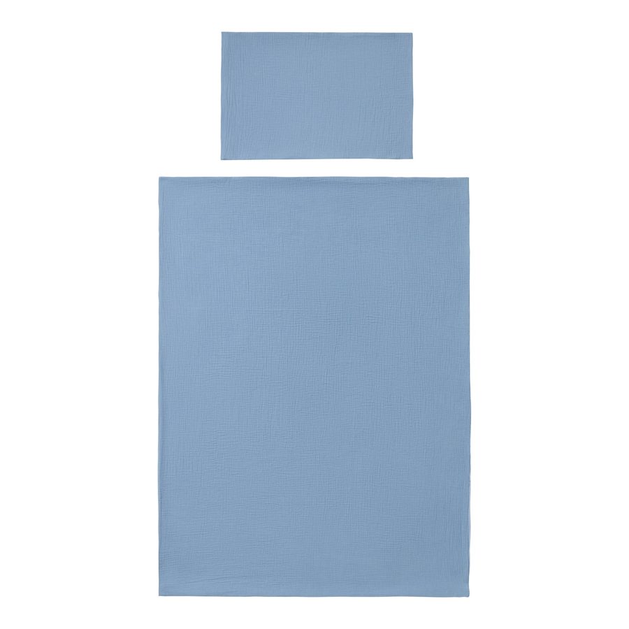 Bornino Home Wende-Bettwäsche Musselin 40x60/100x135 cm
