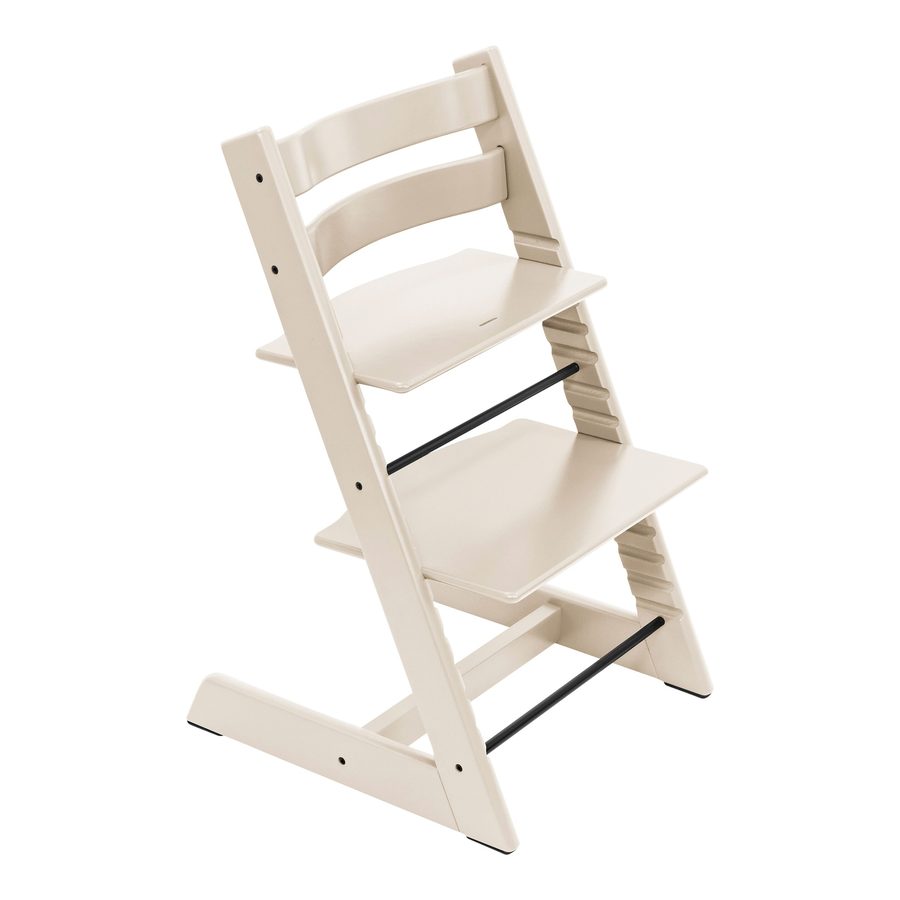 Stokke® Tripp Trapp® Bundle Treppenhochstuhl inklusive Newbornset Vanilla White & Babyset