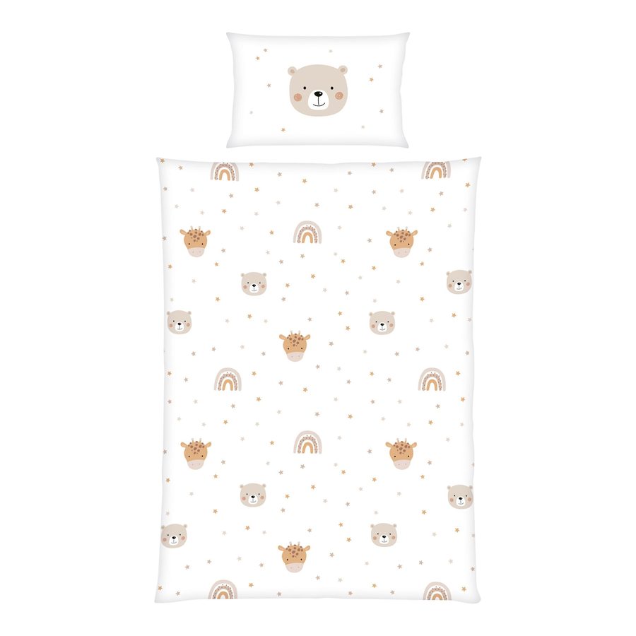 Baby Best Flanell Wende-Bettwäsche 40x60 / 100x135 cm