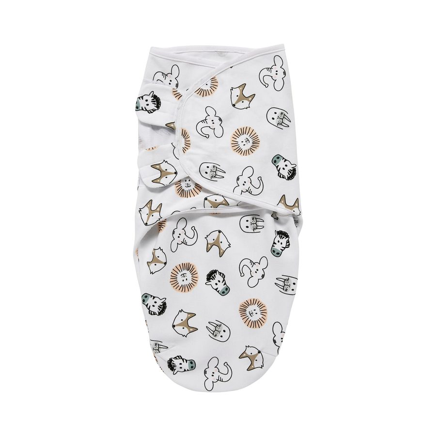 Meyco Baby 2er-Pack Pucktuch SwaddleMeyco 1.0 TOG Größe S/M