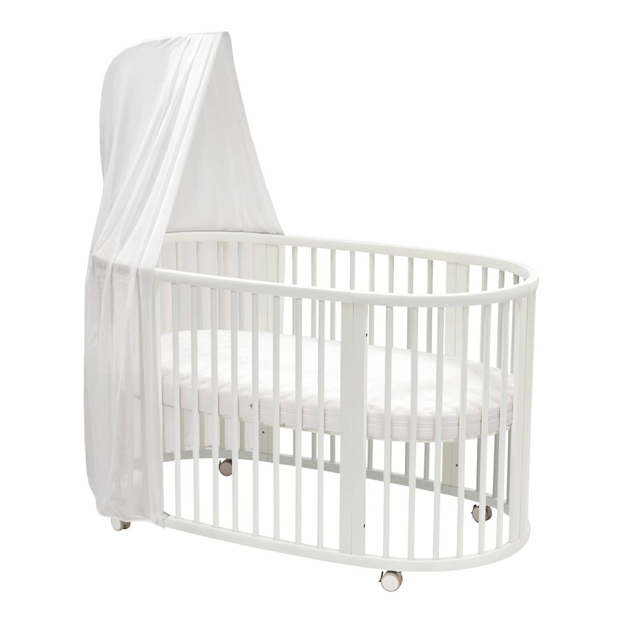 Stokke® Sleepi™ Bundle Sleepi inkl. Matratze und Spannbetttuch, Himmelstange und Himmell