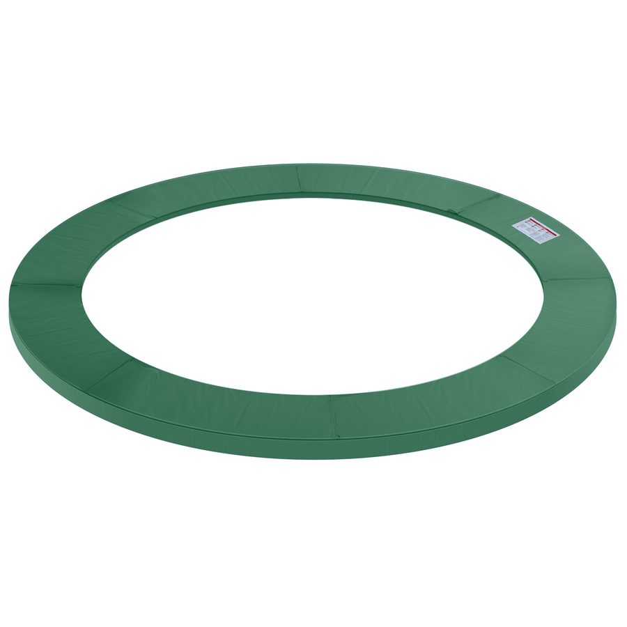 HOMCOM Trampolin Zubehör Set Randabdeckung Sicherheitsnetz Wetterplane für 8ft bis 15ft Ø 305cm Grün   Aosom.de von HOMCOM