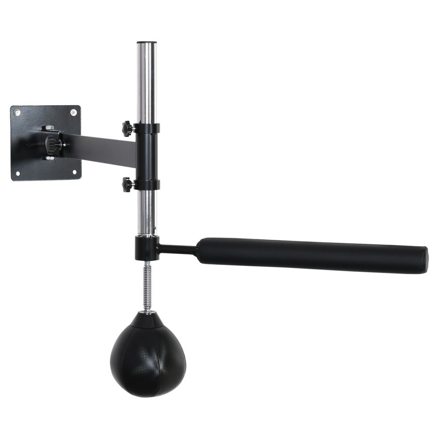 HOMCOM Boxgestell mit Speedball und Wandhalterung, klappbar, höhenverstellbar, 360° Schaukel für Erwachsene   Aosom.de von HOMCOM