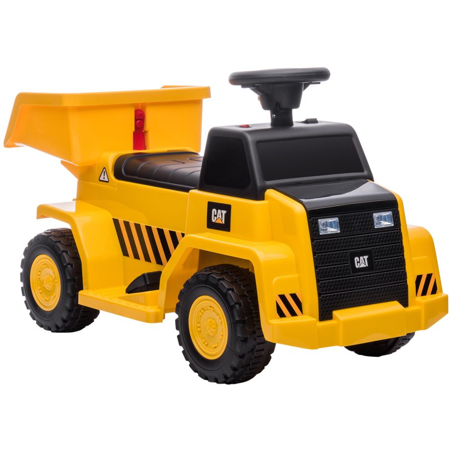 HOMCOM Elektro Kindertraktor, Spielfahrzeug mit kippbarer Ladefläche, Hupe, Aufsitztraktor mit Scheinwerfer, max. 3 km/h, für 1,5 bis 3 Jahre   Aosom von HOMCOM
