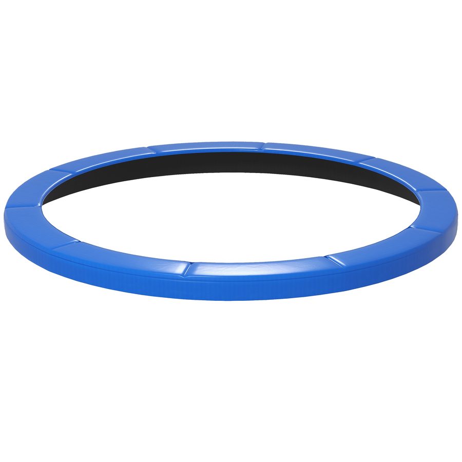 SPORTNOW Trampolin Randabdeckung Ø366 cm breit, Reißfest UV-resistent Federabdeckung, Wasserdicht, Trampolinzubehör Randschutz Ersatzteile für Gartentrampoline, Blau   Aosom von SPORTNOW