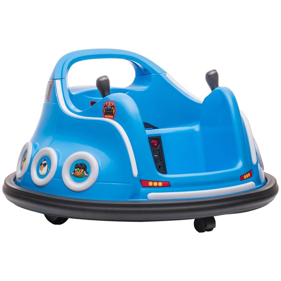 AIYAPLAY 12V Kinder Autoscooter mit 2,4 G Fernbedienung, Elektro Bumper mit Musik und Lichtern, 1,5-3 km/h, Kinder Elektroauto mit 360°-Drehung, für Kinder 3-5 Jahre, Blau   Aosom von AIYAPLAY