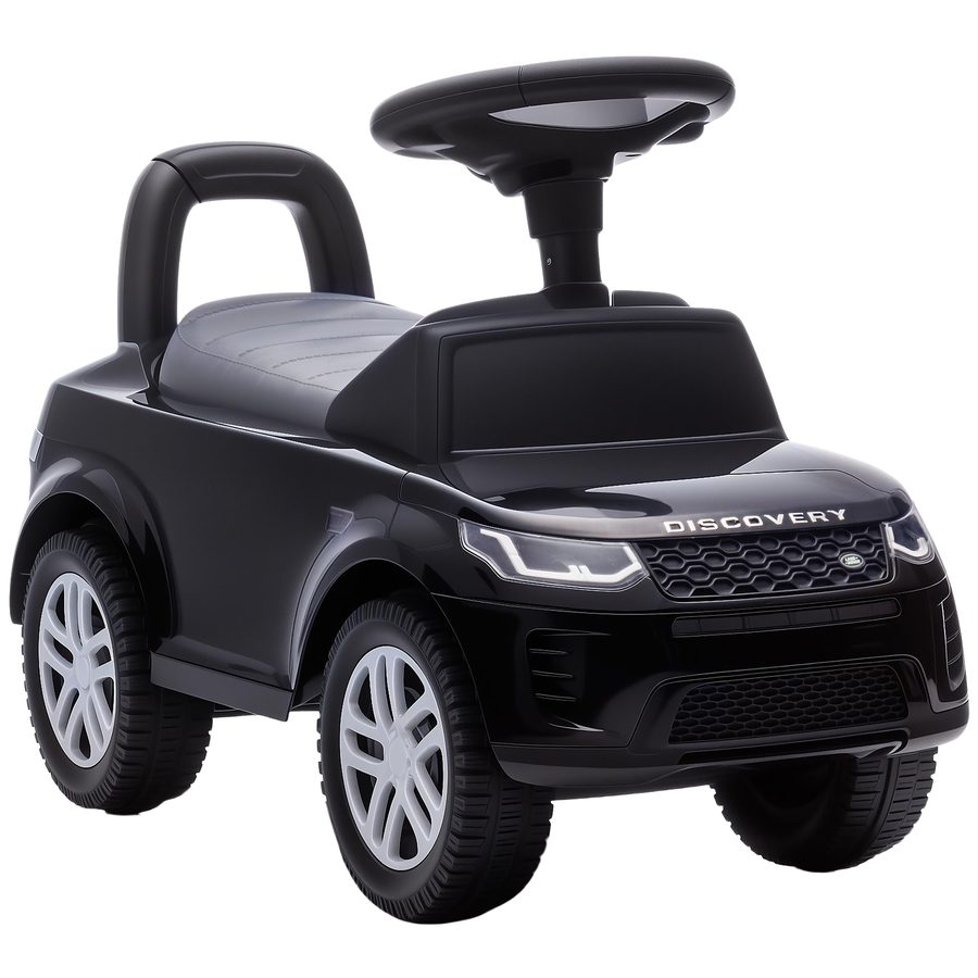 AIYAPLAY LAND ROVER DISCOVERY Rutschauto, Rutschfahrzeug mit Hupe, Motorgeräuschen, Kinderfahrzeug mit Stauraum unter dem Sitz, für Kinder von 18-36 Monaten, Schwarz   Aosom von AIYAPLAY