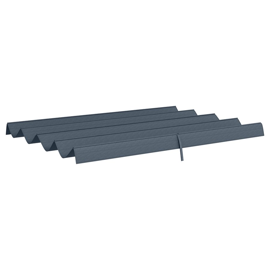 Outsunny Ersatzdach für Pergola, ca. 3 x 2,5 m Pergola-Schattenabdeckung, Pergola-Dach mit UV-Schutz, für 3 x 2,15 m Dunkelgrau   Aosom von Outsunny