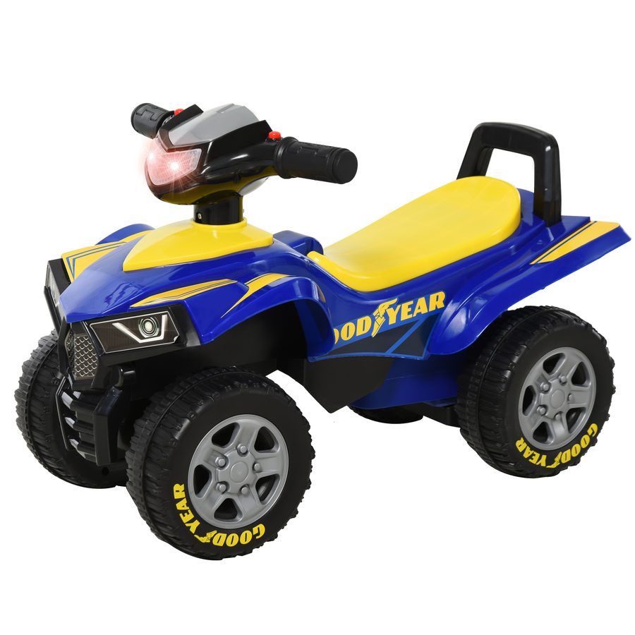 HOMCOM Rutscher Kinder Rutscherauto Kinderauto Kinderfahrzeug Licht Hupe Kunststoff Stahl Rot 60 x 31 x 42 cm   Aosom von HOMCOM