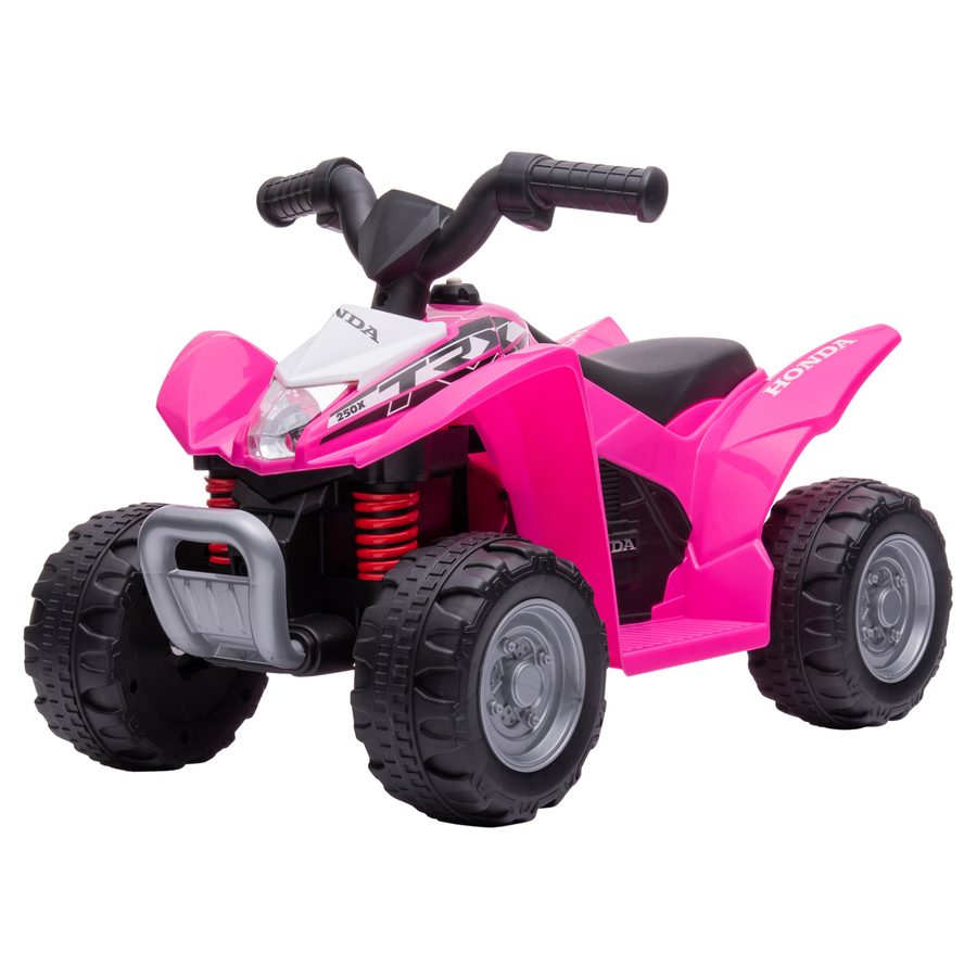 AIYAPLAY Kinder Quad Elektro 6V Kinderquad mit Hupe, LED-Scheinwerfer 2,8km/h Elektro-Quad für Kinder ab 18 Monaten Rosa   Aosom von AIYAPLAY