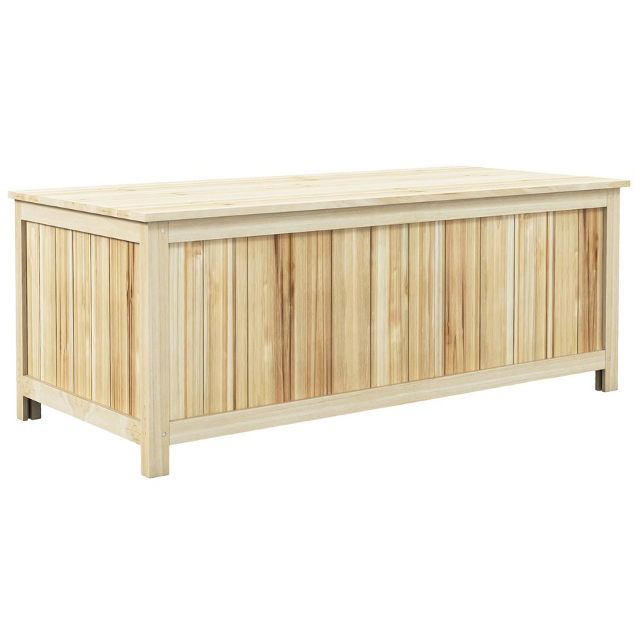 Outsunny Gartenbox aus Holz 172L mit Gasdruckfedern für den Außenbereich - 120L x 55B x 45H cm   Aosom von Outsunny