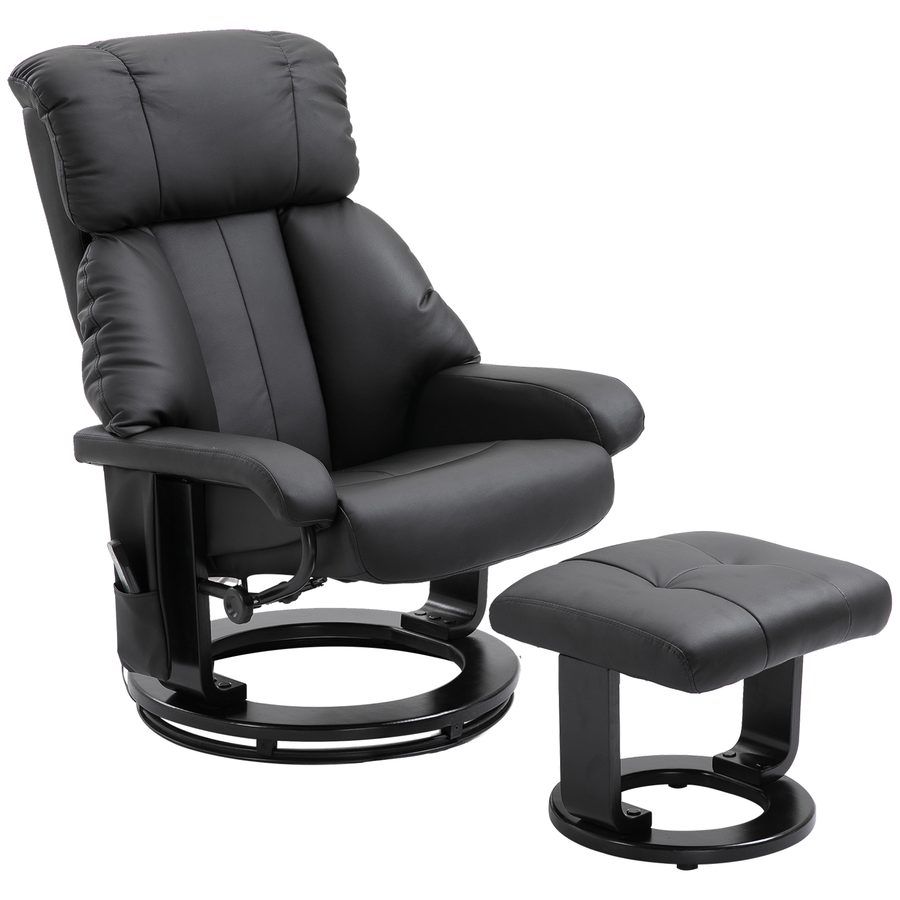 Hocker, Massage, Schwarz, 76x80x102cm  Aosom von HOMCOM