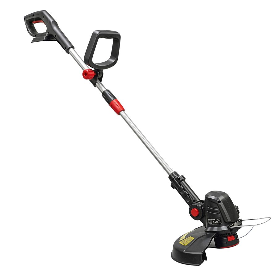 Outsunny Akku Rasentrimmer 2-in-1 Freischneider mit 30 cm Schnittbreite Verstellbarer Griff neigbarer Motorkopf, Rasenkantenschneider für Garten, Hof   Aosom von Outsunny