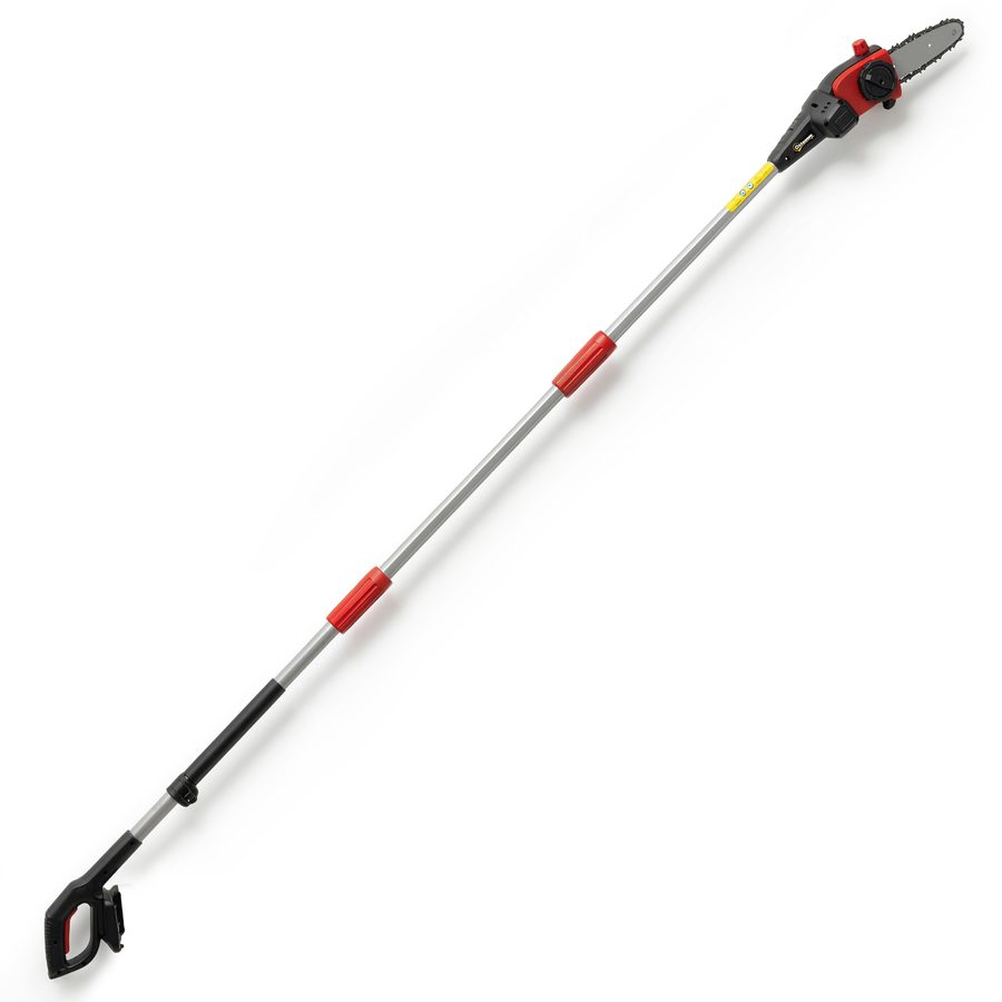 Outsunny Akku-Teleskop-Kettensäge, kabellose Kettensäge 1.94m/2.56m mit automatischer Schmierung, Kettengeschwindigkeit 6m/s, zum Beschneiden von Bäumen und Ästen, nur Gerät ohne Akku   Aosom von Outsunny