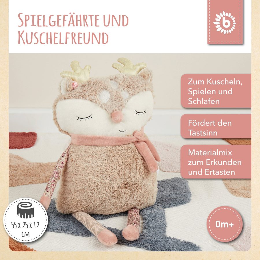 Bieco Kuscheltier Plüsch Großes Reh - ab Geburt von Bieco