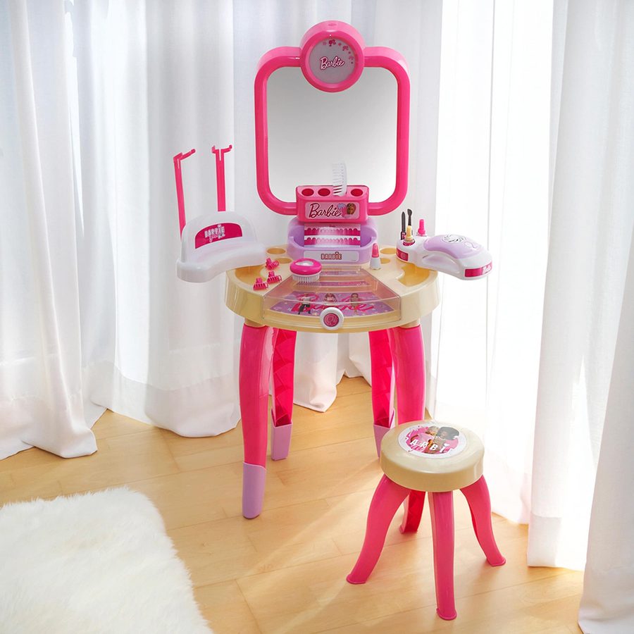 Theo Klein Barbie Schönheitsstudio Happy Vibes mit Nageltrockner von Theo Klein