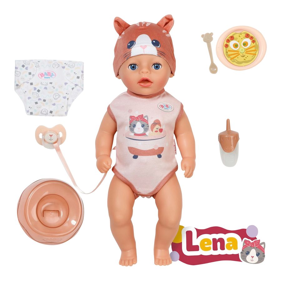 Zapf Creation Baby Born Puppe Lena Katze 36cm von Zapf Creation