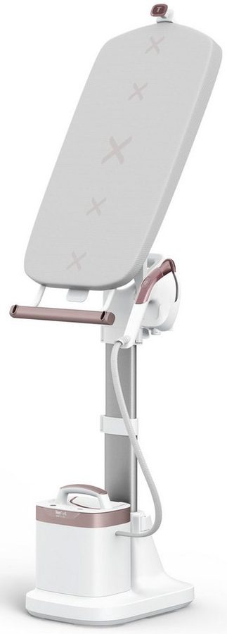 Tefal Dampfglätter Ixeo Vision, All-in-One Dampfbügellösung, Multipositionsbrett, 2200 W, integrierte LED-Technologie, abnehmbare Basis, platzsparend, QT1811