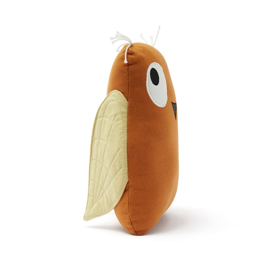 Kids Concept Plüschtier Eule Edvin braun von Kids Concept