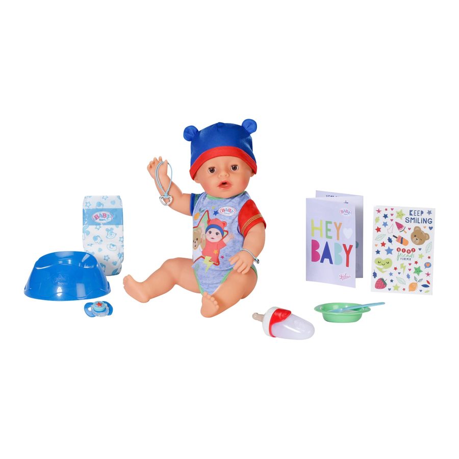 Zapf Creation Baby Born Puppe Jonas 43cm von Zapf Creation