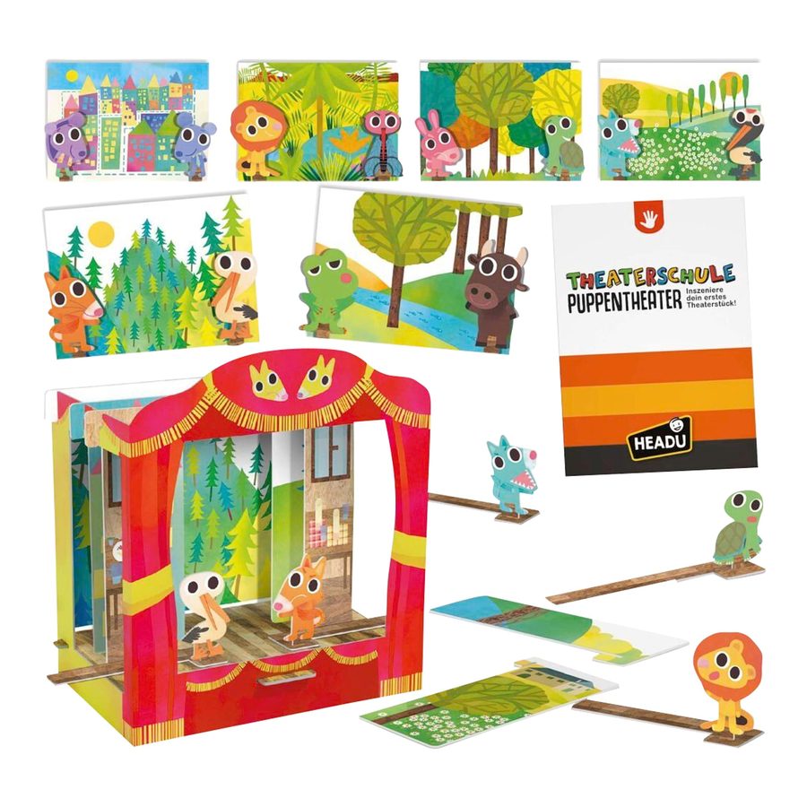 Headu Lernspiel Theaterschule Puppentheater von HEADU