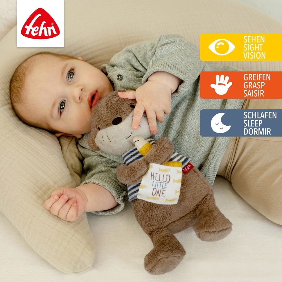 Fehn Kuscheltier Otter Theo Hello little One 28cm von Fehn