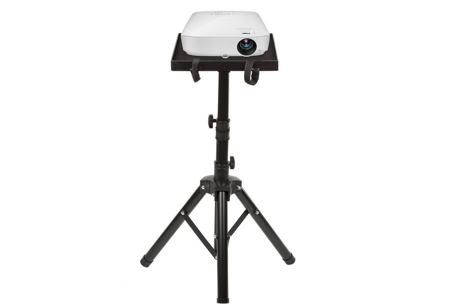 Maclean Beamer-Standfuß MC-920, (Projektor Stativ Ständer)