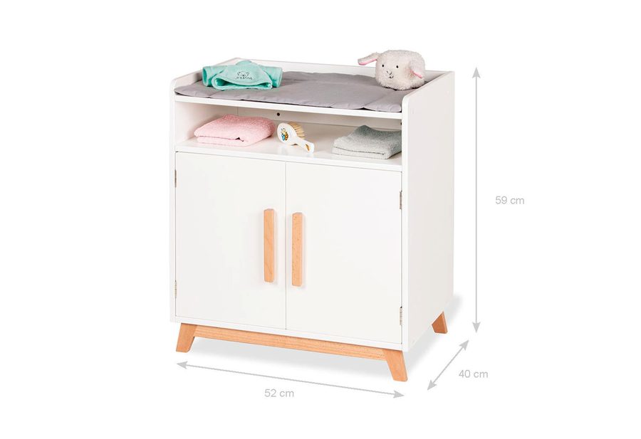 Pinolino Puppenwickeltisch „Marit”, 2-tlg. von Pinolino