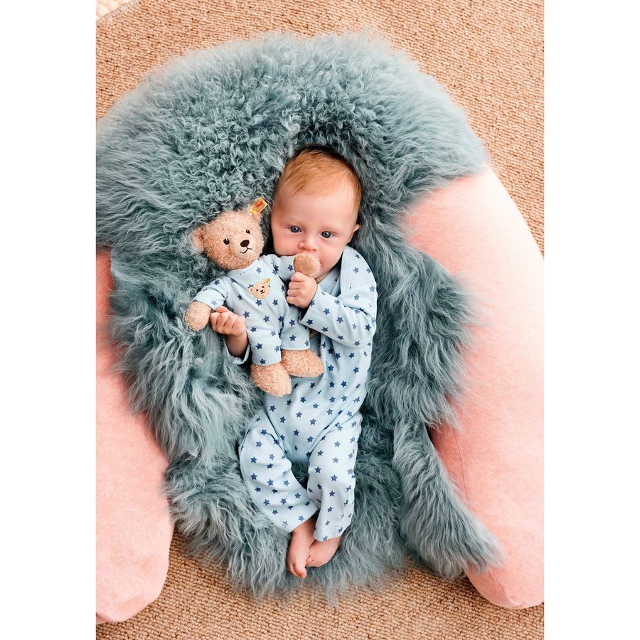 Steiff Teddybär Baby Teddy and Me mit Schlafanzug 25cm von Steiff