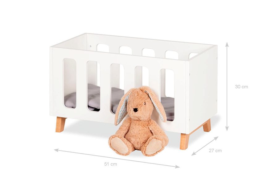 Pinolino Puppenbett „Marit”, 4-tlg. von Pinolino