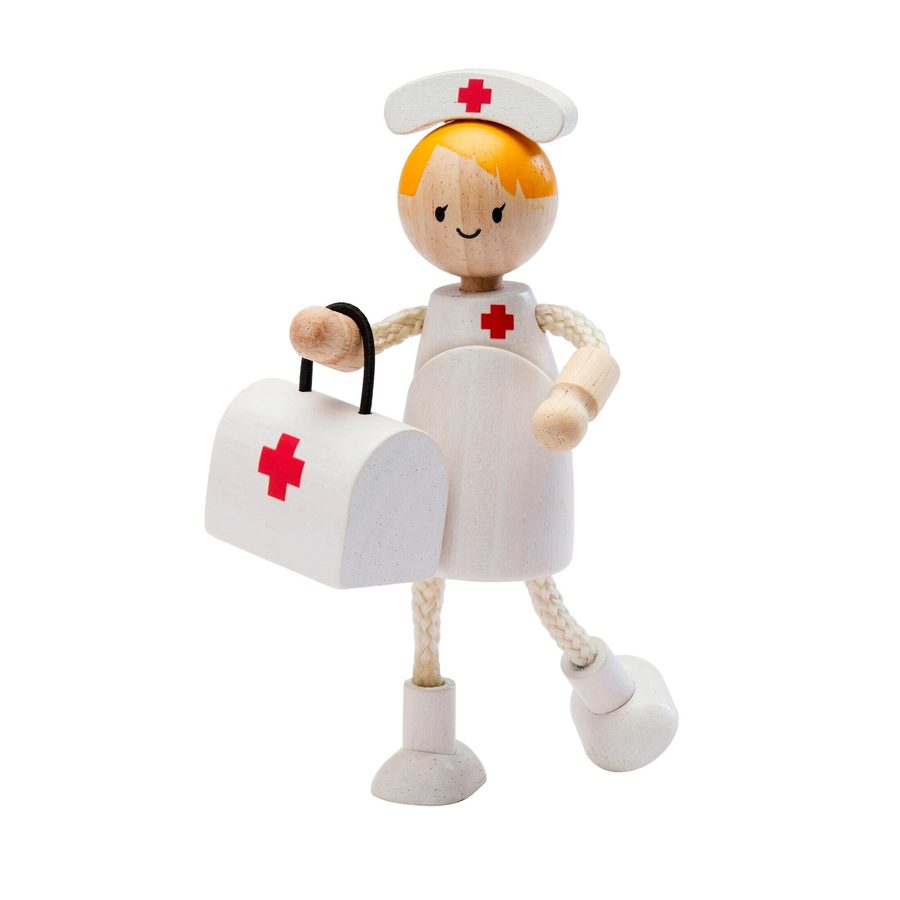 Plantoys Krankenpflegerin-Puppe von PlanToys