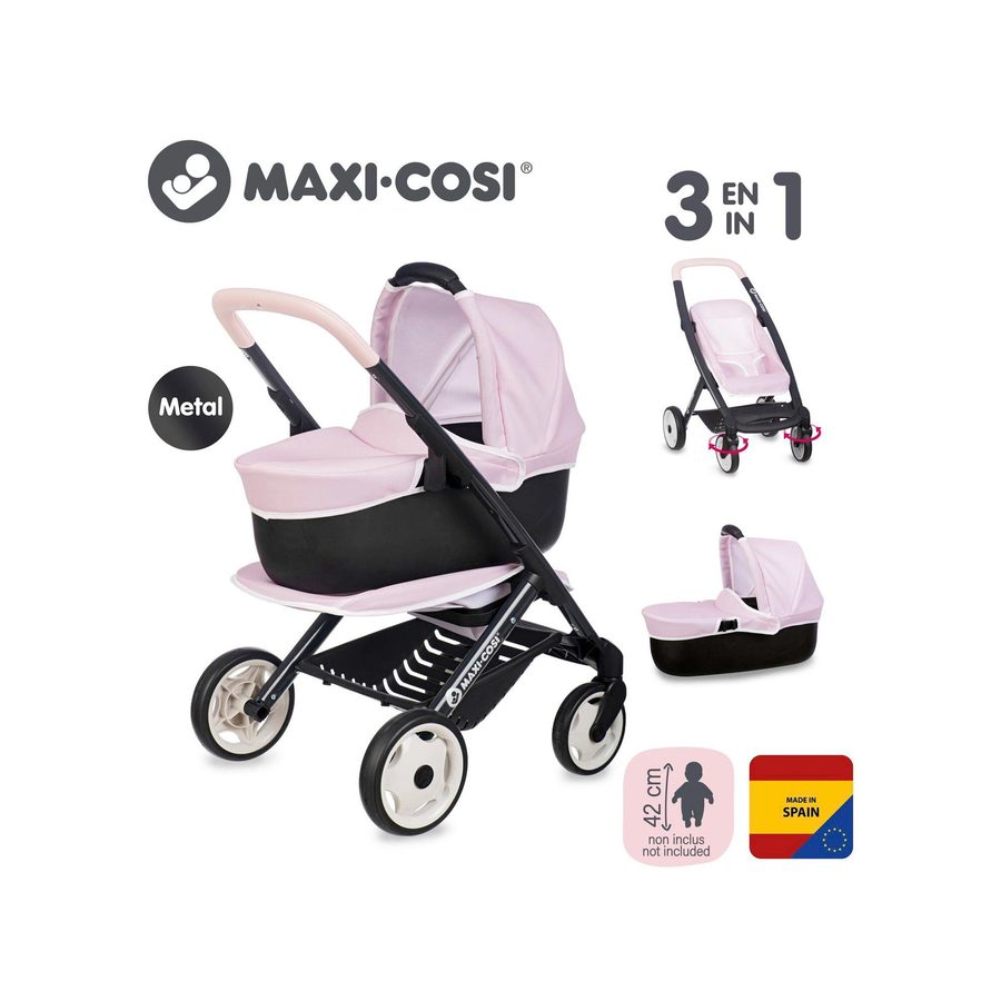 Smoby Puppenwagen 3in1 Maxi-Cosi von Smoby