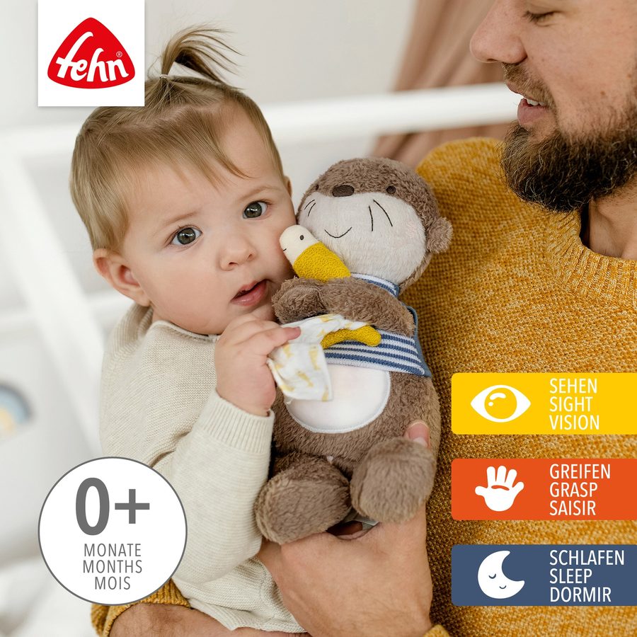 Fehn Kuscheltier Nachtlicht Otter Theo 27cm von Fehn