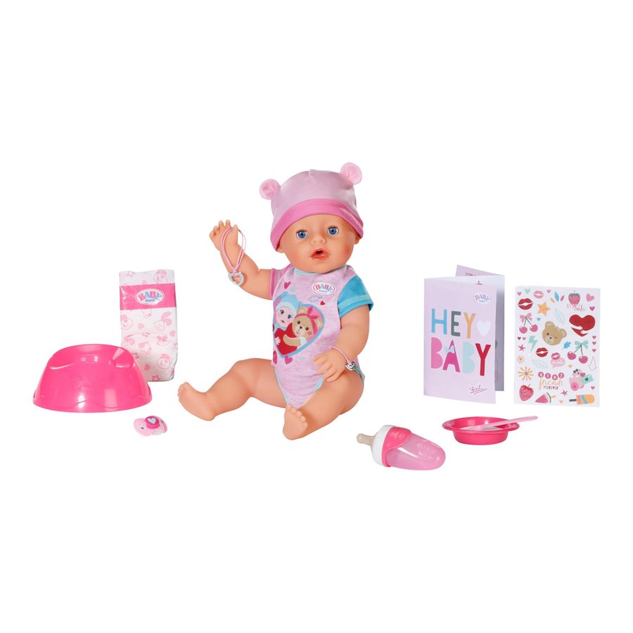 Zapf Creation Baby Born Puppe Emma 43cm von Zapf Creation