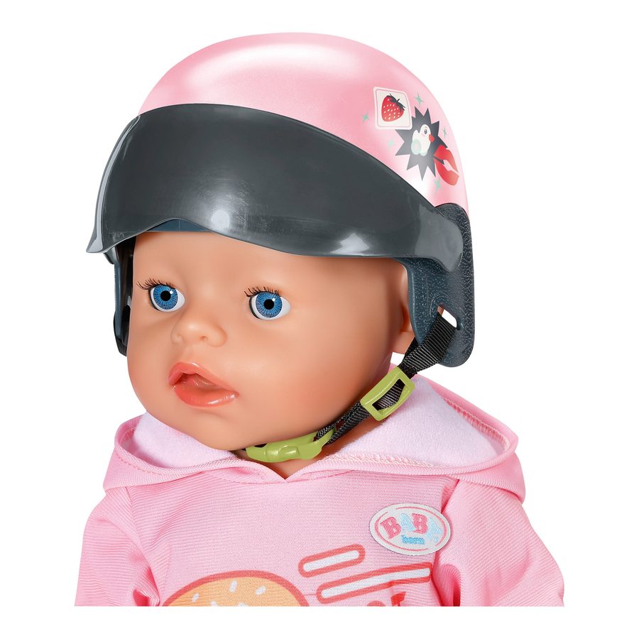 Zapf Creation Baby Born Puppen Scooter Helm 43cm von Zapf Creation