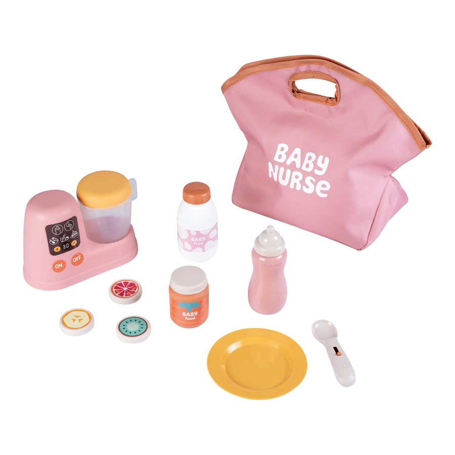 Smoby Puppen-Fütterset Baby Nurse von Smoby