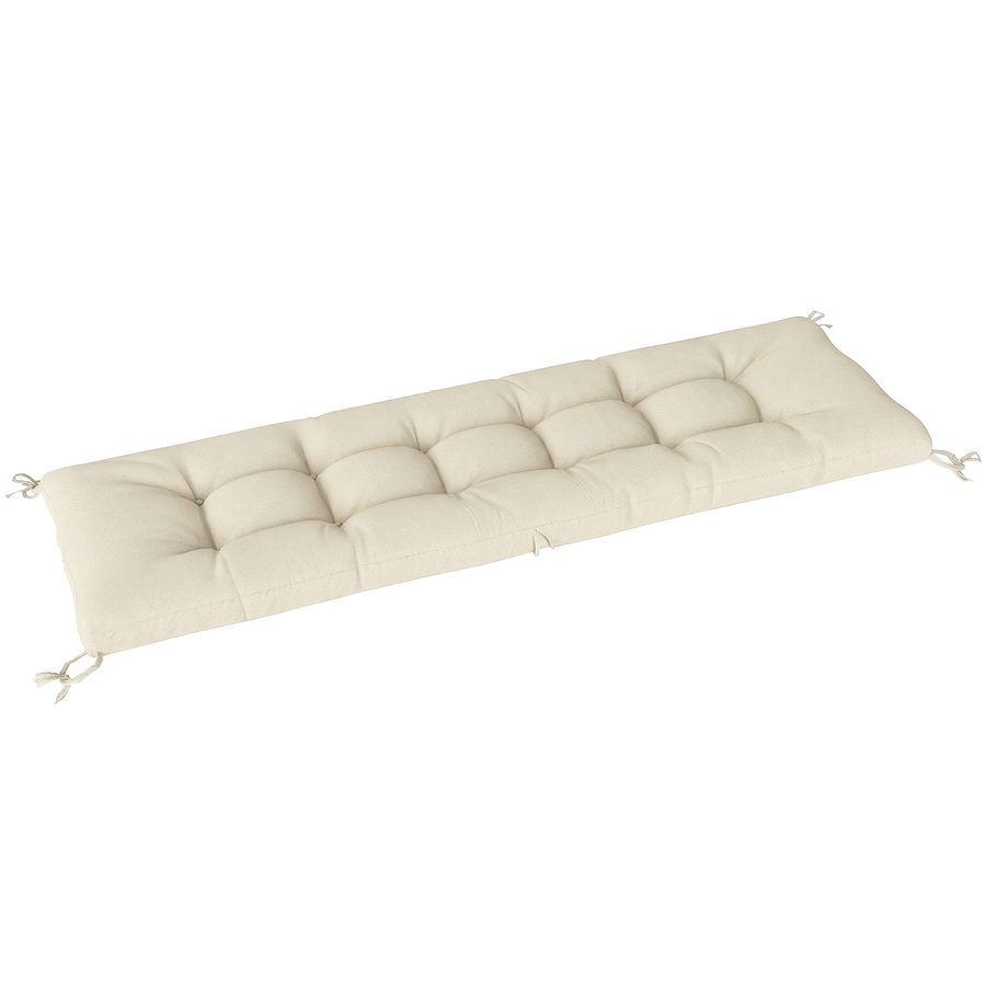 Outsunny Palettenkissen Abnehmbar Sitzkissen Palettenpolster mit Befestigungsbändern Outdoor Kissen Palettenauflagen für die meisten Liegen 198 x 65 x 13 cm, Beige   Aosom von Outsunny