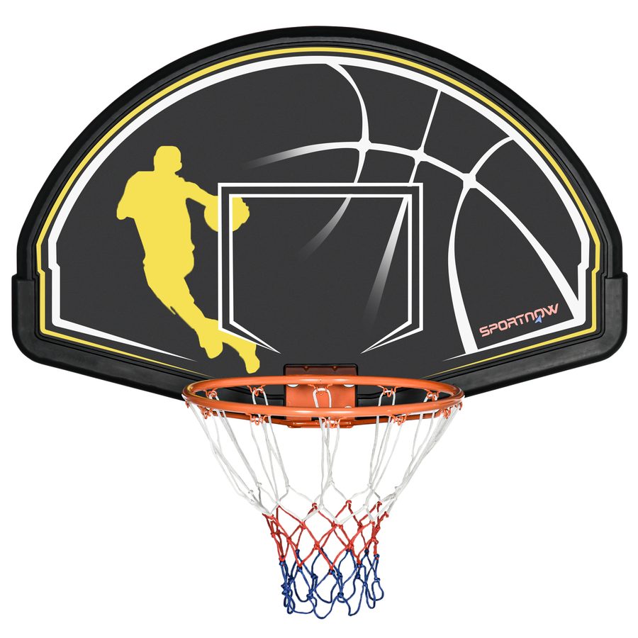 SPORTNOW Wand-Basketballkorb mit speziellem Korb - 70 x 110 x 90 cm - Innen- und Außenbereich   Aosom von SPORTNOW