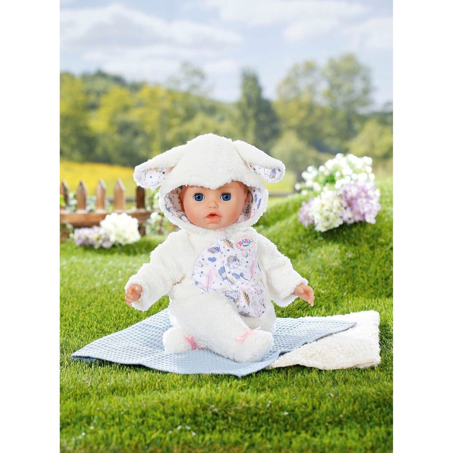 Zapf Creation Baby Born Puppen Outfit Schäfchenanzug 43 cm von Zapf Creation