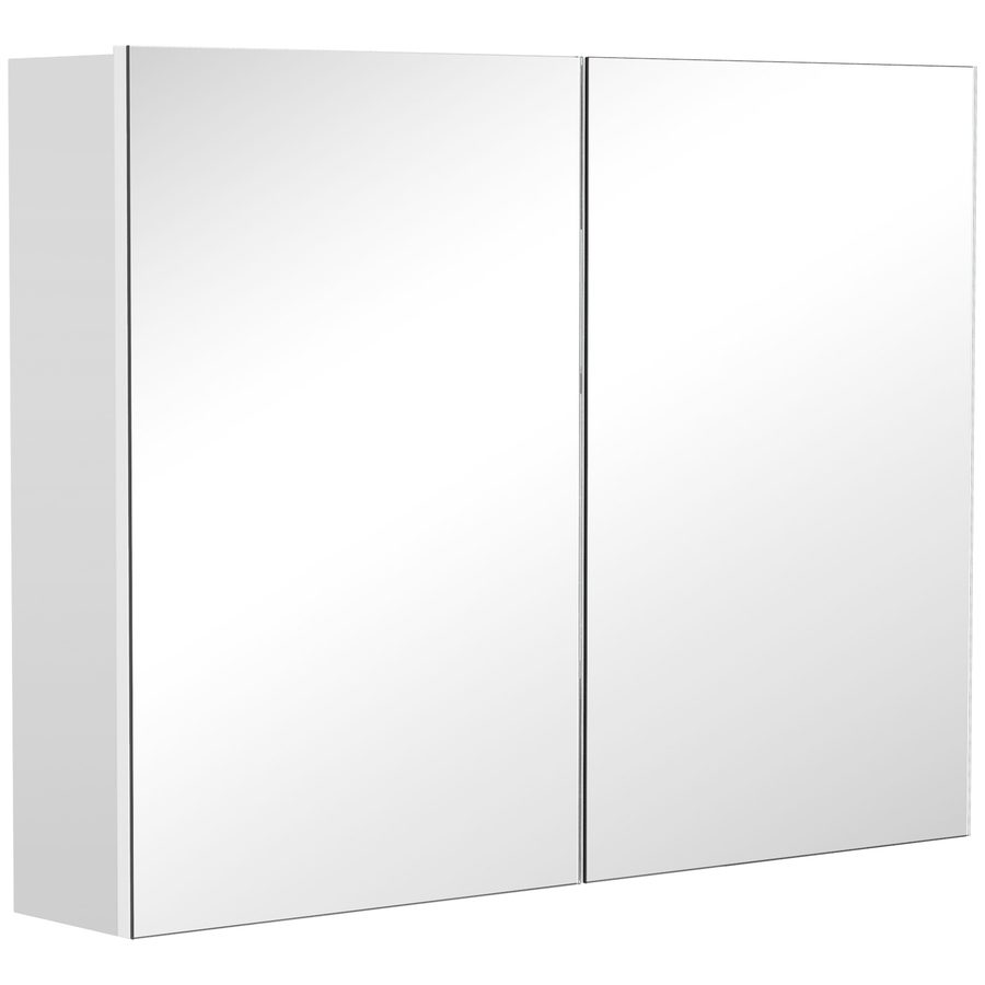 HOMCOM Spiegelschrank Badspiegel Badschrank Badezimmerspiegel Wandspiegel (Modell 3)   Aosom von HOMCOM