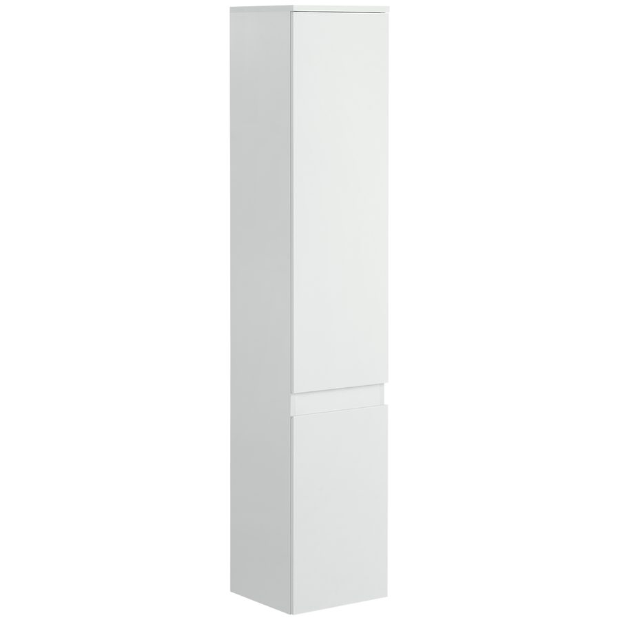 kleankin Badezimmerschrank, Hochschrank mit 5 Ebenen, Badschrank mit Kippschutz, Aufbewahrungsschrank für Badezimmer, Weiß, 30 x 28 x 152,5 cm   Aosom von Kleankin