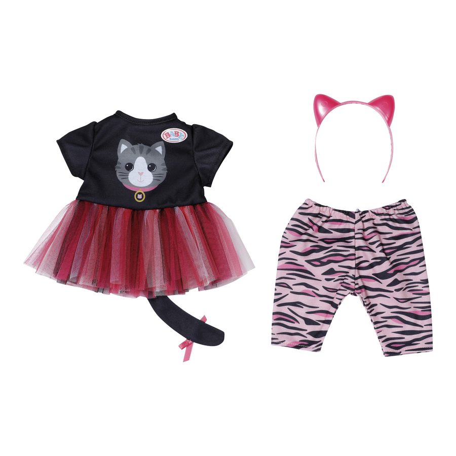 Zapf Creation Baby Born Puppen Outfit Katzen 43cm von Zapf Creation