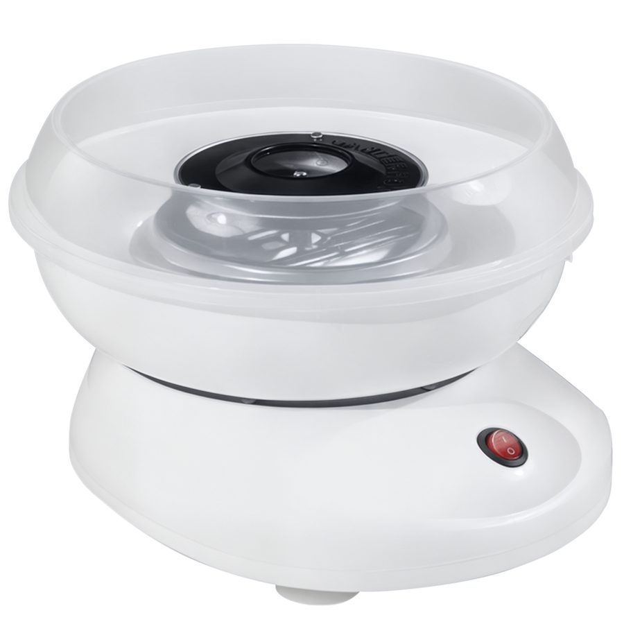 HOMCOM Zuckerwattemaschine Modell 1 in Weiß, ideal für Partys und Feste, einfache Bedienung, perfekte Süßigkeit für Kinder   Aosom.de von HOMCOM