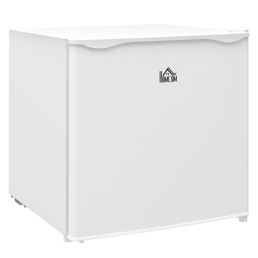 HOMCOM Mini-Gefrierschrank 35 L Gefrierbox elektrisch freistehend 45 W Mini Gefriertruhe Minikühlschrank -14 bis -24℃ 5-stufige Temperaturregelung 47 x 44,2 x 48,8 cm Weiß   Aosom von HOMCOM