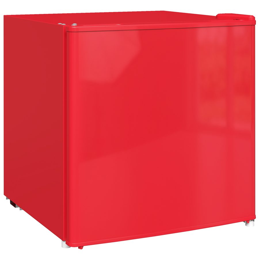 HOMCOM Mini-Gefrierschrank 35 L Gefrierbox elektrisch freistehend 45 W Mini Gefriertruhe Minikühlschrank 41dB -14 bis -24℃ 5-stufige Temperaturregelung 47 x 44,2 x 48,8 cm Rot   Aosom von HOMCOM
