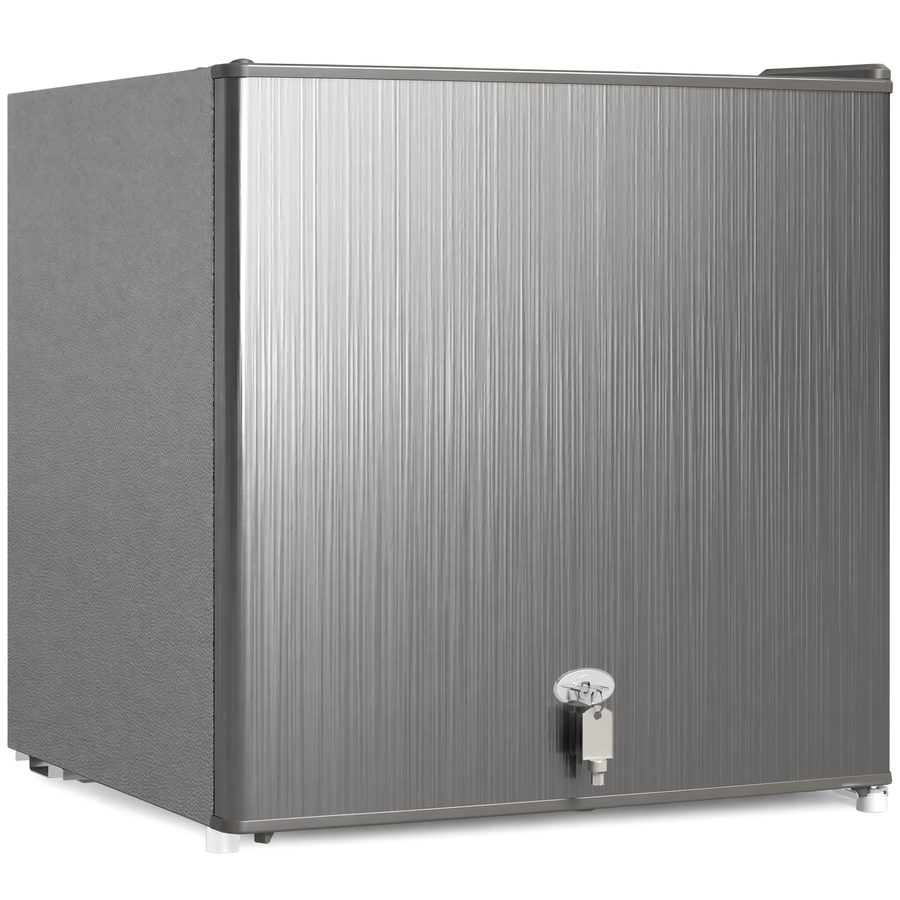 HOMCOM Mini-Gefrierschrank 35 L Gefrierbox elektrisch freistehend 161 W Mini Gefriertruhe Minikühlschrank 41dB -14 bis -24℃ 5-stufige Temperaturregelung 47 x 44,2 x 48,8 cm Grau   Aosom von HOMCOM