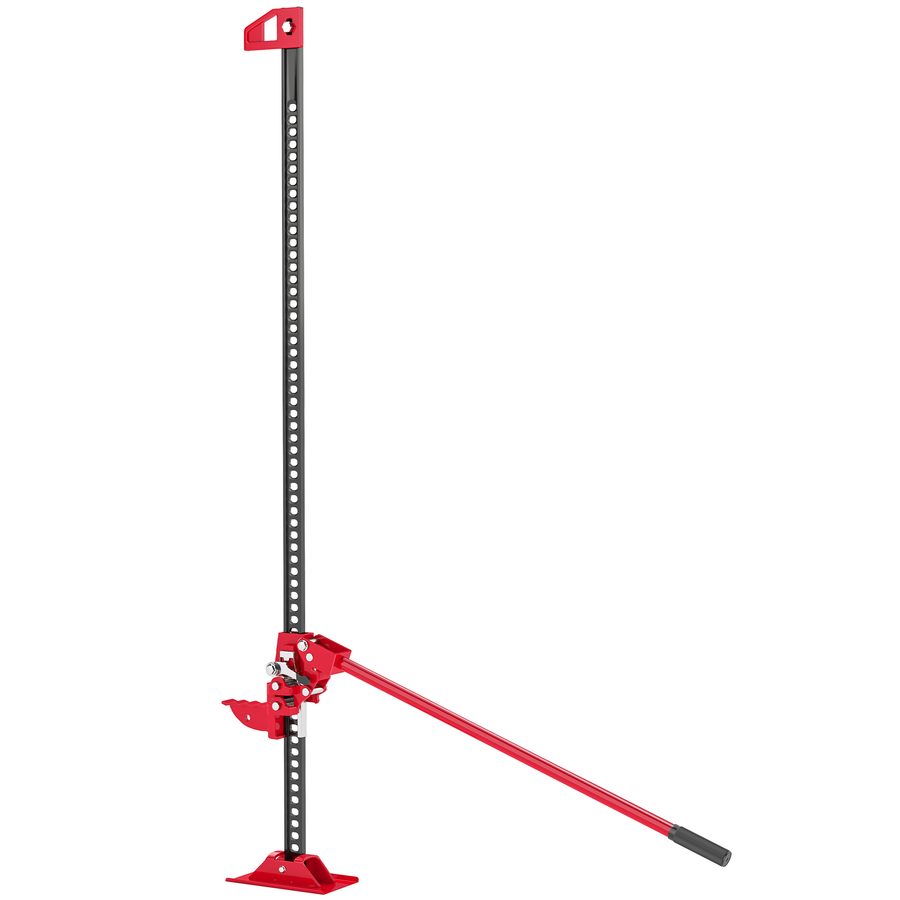 HOMCOM Farm Jack Wagenheber 135 cm 3000 kg Tragkraft Offroad Stockwinde aus Stahl Traktorhochheber Allzweckheber für Geländewagen Traktor ATV LKW SUV   Aosom von HOMCOM