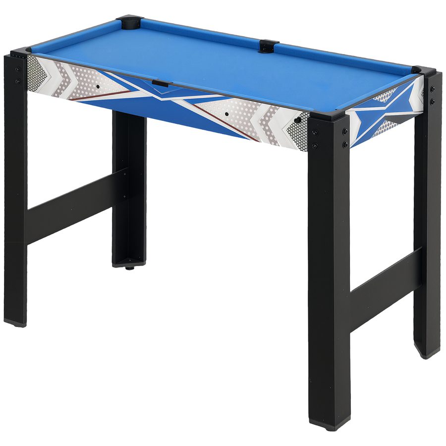 SPORTNOW Multigame Spieltisch 5 in 1 inklusive Billard, Tischtennis, Hockey, Basketball, Bogenschießen, Spieletisch mit Zubehör, Pfeil und Bogen 91 x 45,5 x 76 cm   Aosom von SPORTNOW