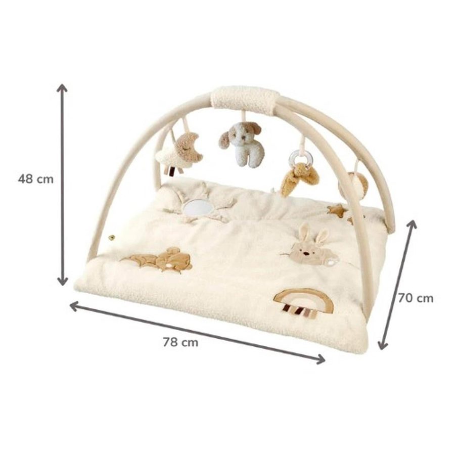 Nattou Spielbogen mit Krabbeldecke TEDDY von Nattou