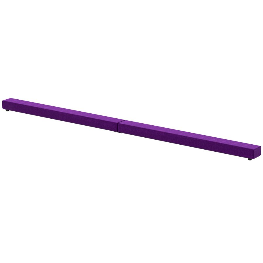 HOMCOM Schwebebalken 210 cm klappbar für Indoor & Outdoor, Balance Beam bis 120 kg, violett, ideal für Gymnastik & Training   Aosom.de von HOMCOM